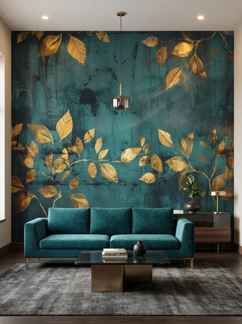 Golden Leaves Elegance