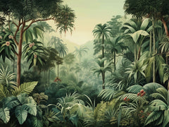 Lush Jungle Landscape
