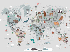 Animal World Map 2