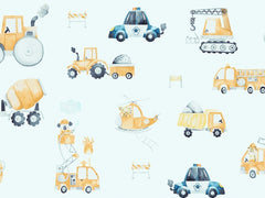 Playful Vehicles - Svijetlo plava