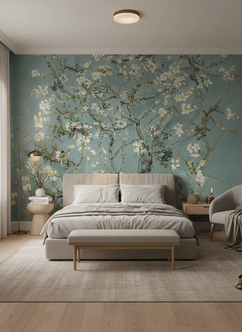 Blossoming Almond Tree