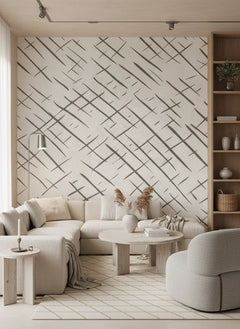 Geometric Cross Pattern