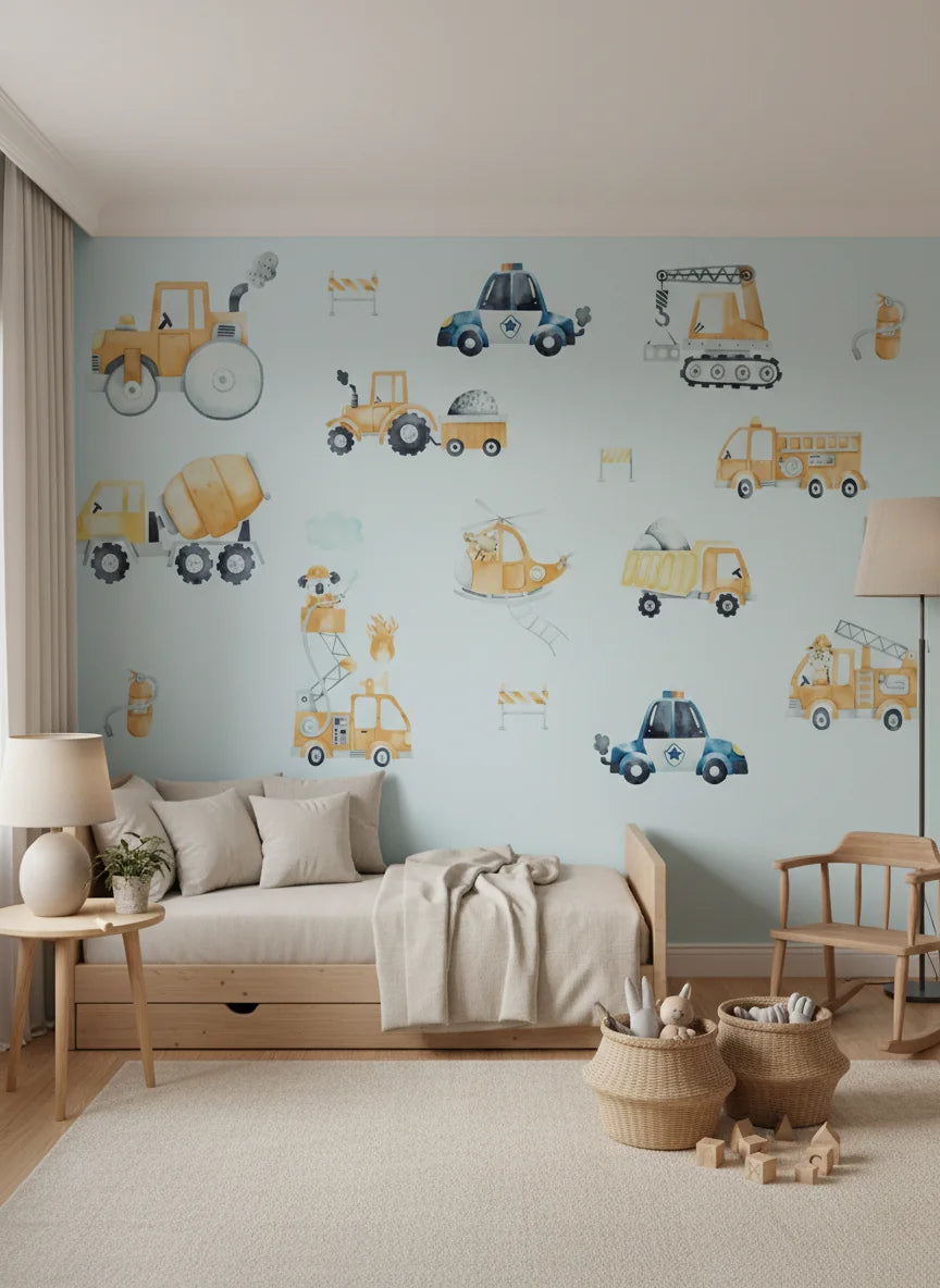 Playful Vehicles - Svijetlo plava