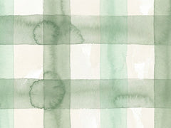 Sage Watercolor Check