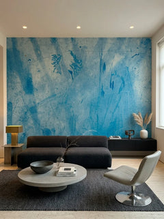 Abstract Blue Art