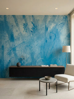 Abstract Blue Art