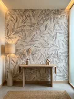 Abstract Leaf Pattern