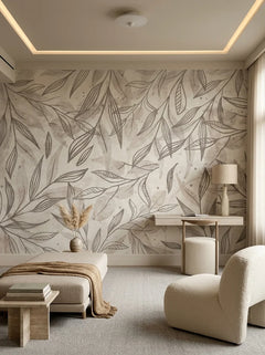 Abstract Leaf Pattern