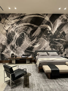 Abstract Monochrome Art