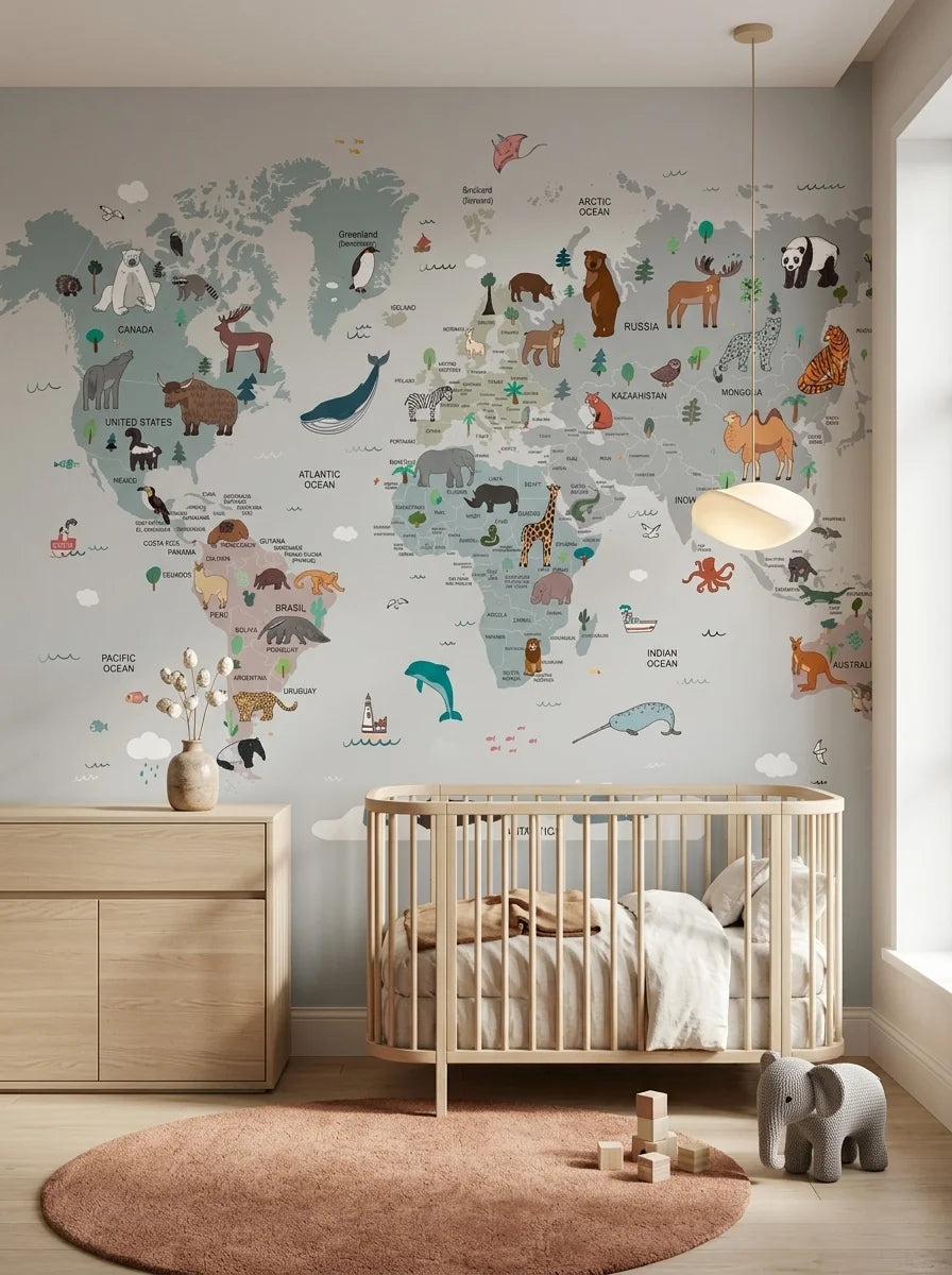 Animal World Map 2