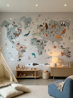 Animal World Map 2