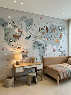 Animal World Map 2