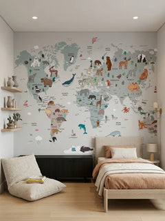 Animal World Map 2