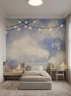 Dreamy Clouds 2 - Tamno plava