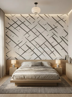 Geometric Cross Pattern