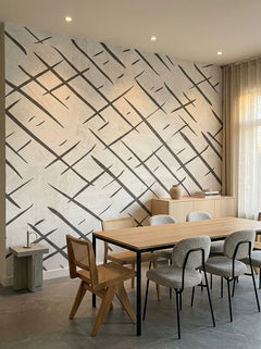 Geometric Cross Pattern