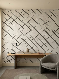 Geometric Cross Pattern