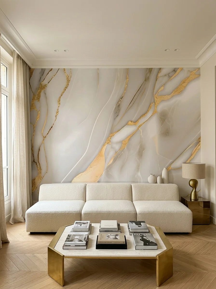 Gilded Marble