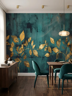 Golden Leaves Elegance