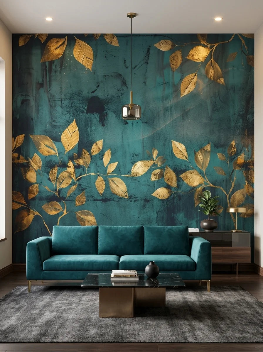 Golden Leaves Elegance