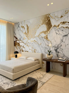 Golden Marble Elegance
