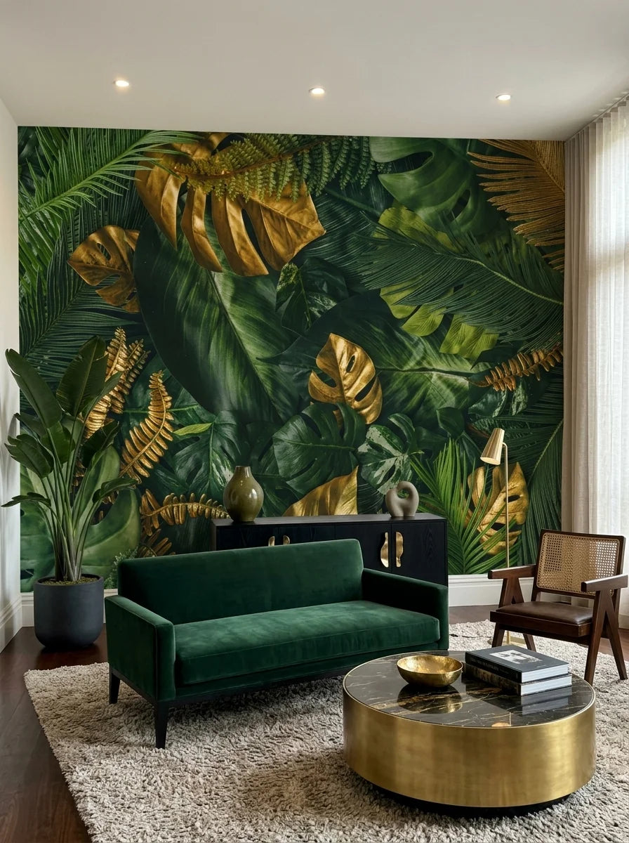 Lush Golden Foliage