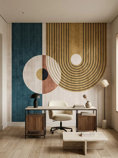 Retro Geometry Art
