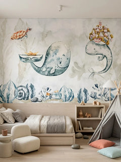 Whimsical Ocean Dreams - Bijela