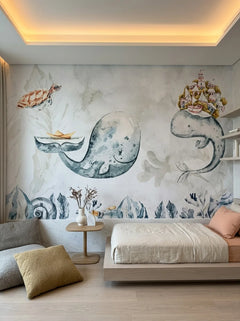 Whimsical Ocean Dreams - Bijela