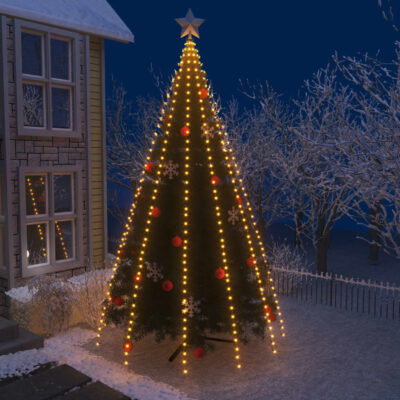 Mrežasta svjetla za božićno drvce s 500 LED žarulja 500 cm Dom i vrt Naručite namještaj na deko.hr