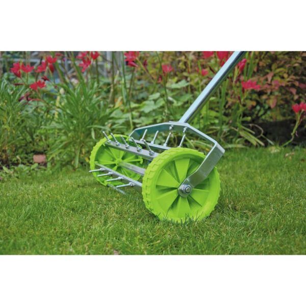 Draper Tools prozračivač za travnjak s valjkom/šiljcima 450 mm zeleni Aeratori za travnjak Naručite namještaj na deko.hr 25