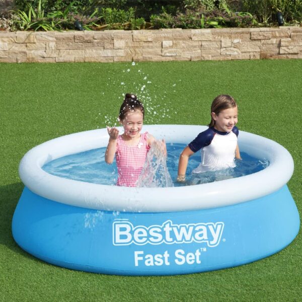 Bestway bazen na napuhavanje Fast Set okrugli 183 x 51 cm plavi Bazeni Naručite namještaj na deko.hr 3