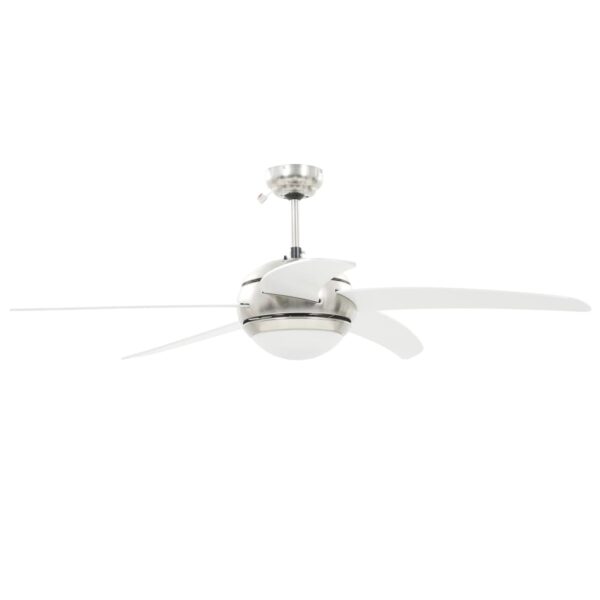 Ukrasni stropni ventilator sa svjetlom 128 cm bijeli Aparati za Kontrolu Klime Naručite namještaj na deko.hr 23