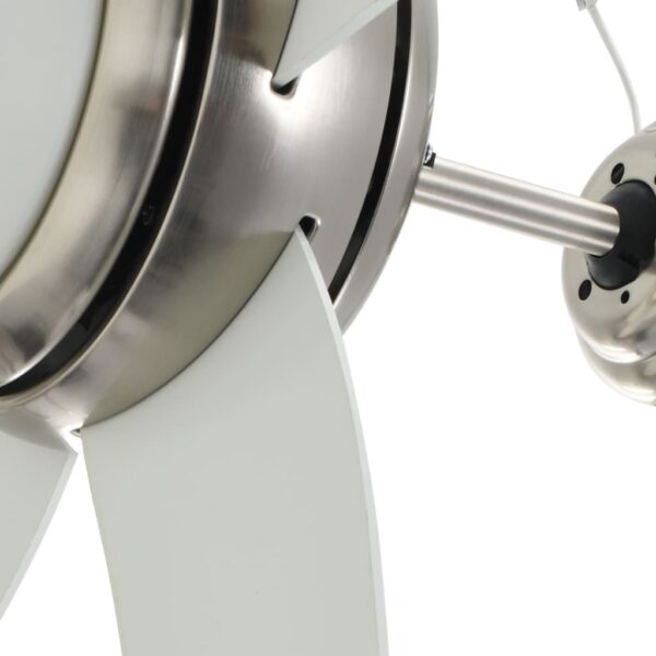Ukrasni stropni ventilator sa svjetlom 128 cm bijeli Aparati za Kontrolu Klime Naručite namještaj na deko.hr 26