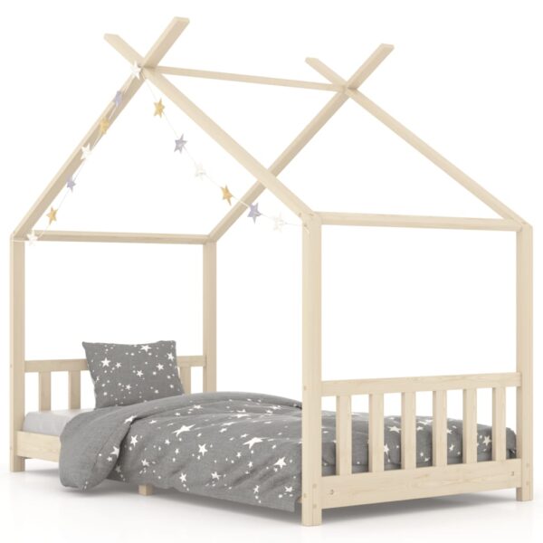 Okvir za dječji krevet od masivne borovine 90 x 200 cm Kreveti za djecu i bebe Naručite namještaj na deko.hr 2