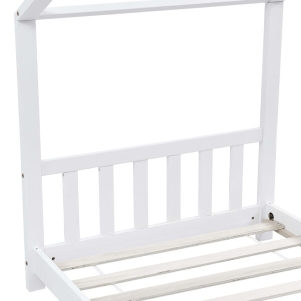 Okvir za dječji krevet od masivne borovine bijeli 90 x 200 cm Kreveti za djecu i bebe Naručite namještaj na deko.hr 25