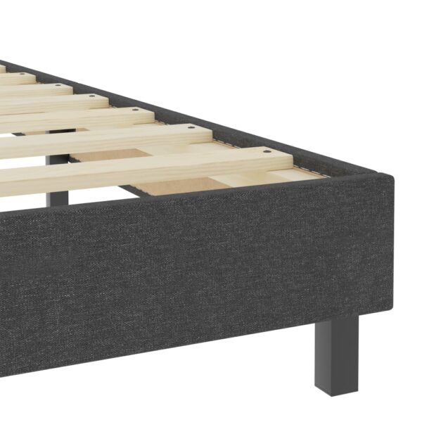Box spring okvir za krevet od tkanine sivi 100 x 200 cm Kreveti i dodaci za krevete Naručite namještaj na deko.hr 25