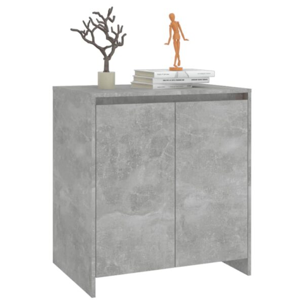Komoda siva boja betona 70x41x75 cm od konstruiranog drva Bifei i komode Naručite namještaj na deko.hr 4