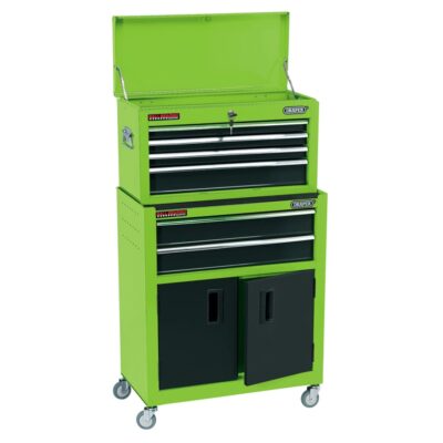 429542 Draper Tools Combo Roller Cabinet and Tool Chest 61,6x33x99,8 cm Green Kolica i komode za alat Naručite namještaj na deko.hr 22
