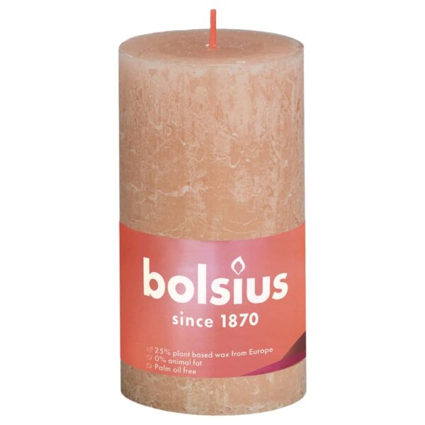 Bolsius rustične debele svijeće Shine 4 kom 130×68 mm mutno ružičaste Dom i vrt Naručite namještaj na deko.hr 21