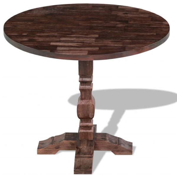 Povišeni Stol od Masivnog Drva Akacije 85×75 cm Kuhinjski i blagovaonski stolovi Naručite namještaj na deko.hr 21