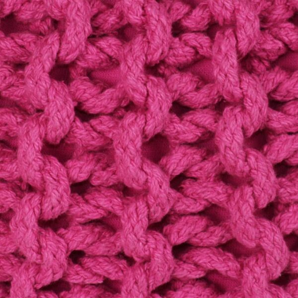 Ručno pleteni pamučni tabure 50×35 cm ružičasti Namještaj Naručite namještaj na deko.hr 21