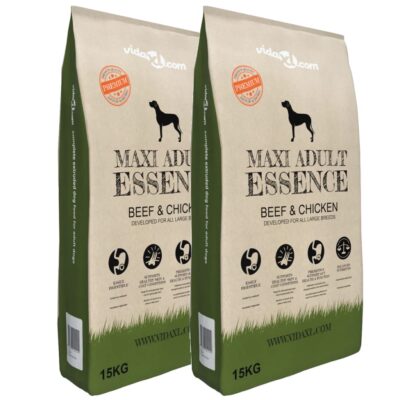 Premium suha hrana za pse Maxi Adult Essence Beef & Chicken 2 kom 30 kg Hrana za pse Naručite namještaj na deko.hr
