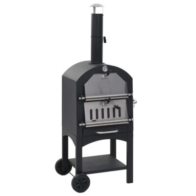 Vrtna pećnica za pizzu na drveni ugljen s vatrostalnim kamenom Kuhinjski uređaji Naručite namještaj na deko.hr