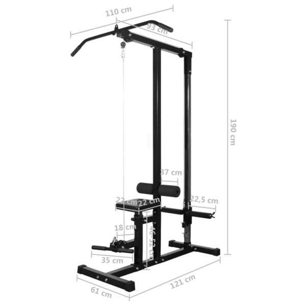 Sprava za vježbanje sa setom utega 60,5 kg Dizanje utega Naručite namještaj na deko.hr 30