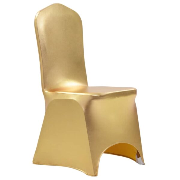 Navlake za stolice 4 kom rastezljive zlatne Presvlake Naručite namještaj na deko.hr 20