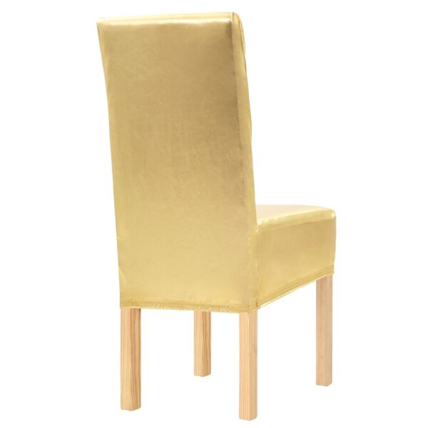 Ravne navlake za stolice 4 kom rastezljive zlatne Presvlake Naručite namještaj na deko.hr 21
