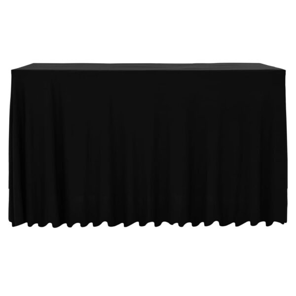 Navlake za stol 2 kom duge rastezljive 243 x 76 x 74 cm crne Presvlake Naručite namještaj na deko.hr 21
