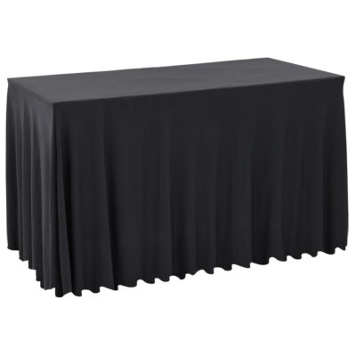 Navlake za stol 2 kom duge rastezljive 120 x 60,5 x 74 cm antracit Presvlake Naručite namještaj na deko.hr