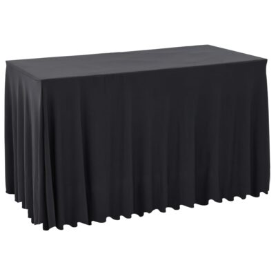 Navlake za stol 2 kom duge rastezljive 183 x 76 x 74 cm antracit Presvlake Naručite namještaj na deko.hr